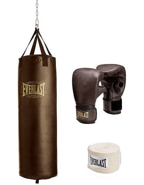 Load image into Gallery viewer, 100 Lb Vintage Heavy Bag Kit
