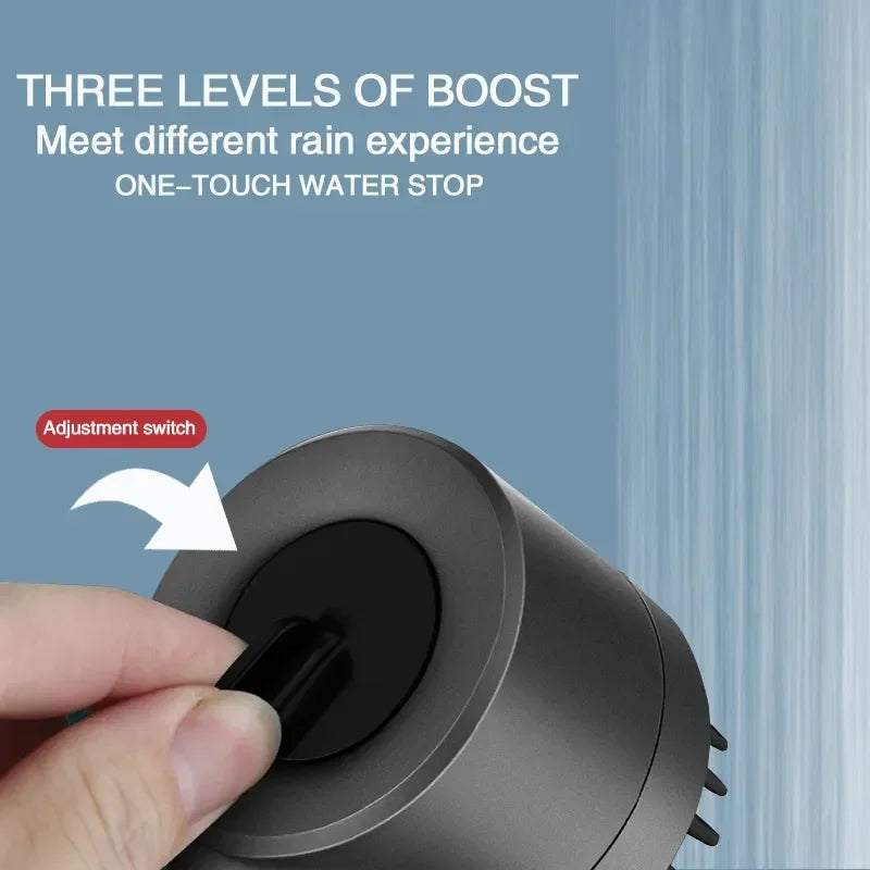 XIAOMI 3 Modes Shower Head High Pressure Showerhead Portable Filter Rainfall Faucet Tap Bathroom Bath Home Innovative Accessory